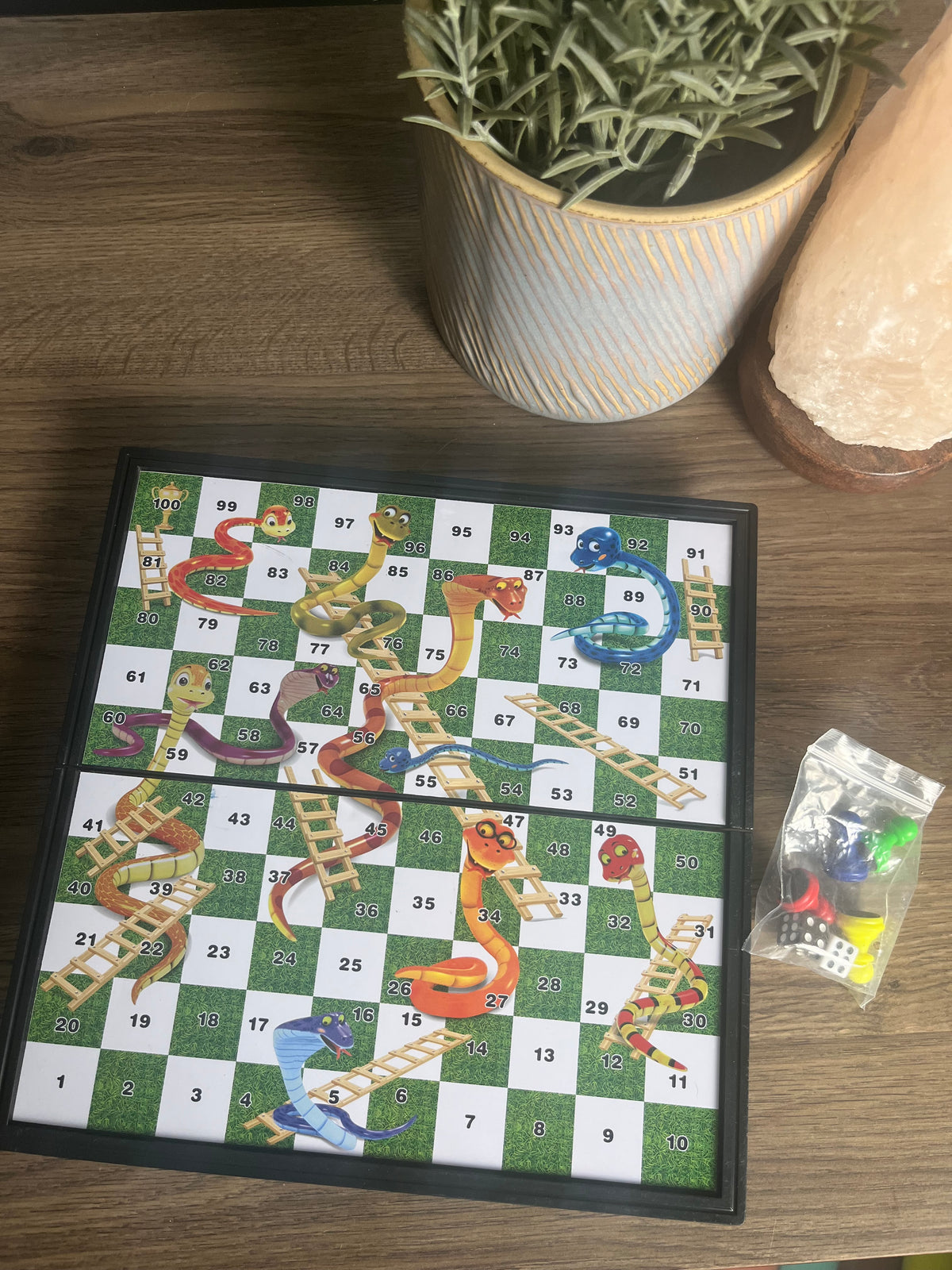 Seller #14 Snakes n’ Ladders Magnetic Travel Game EUC