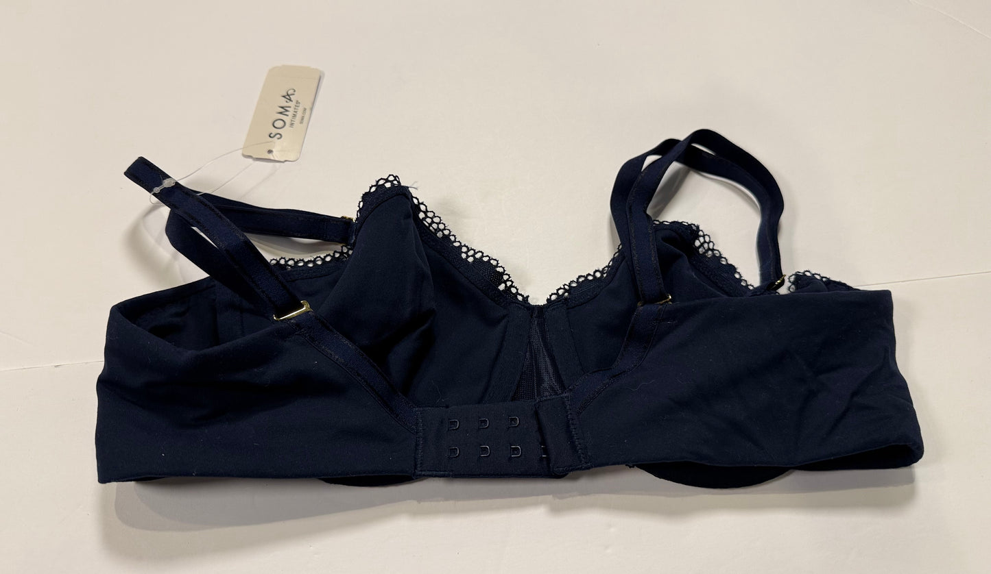 #141 Women's Soma NWT Navy Bra 34C