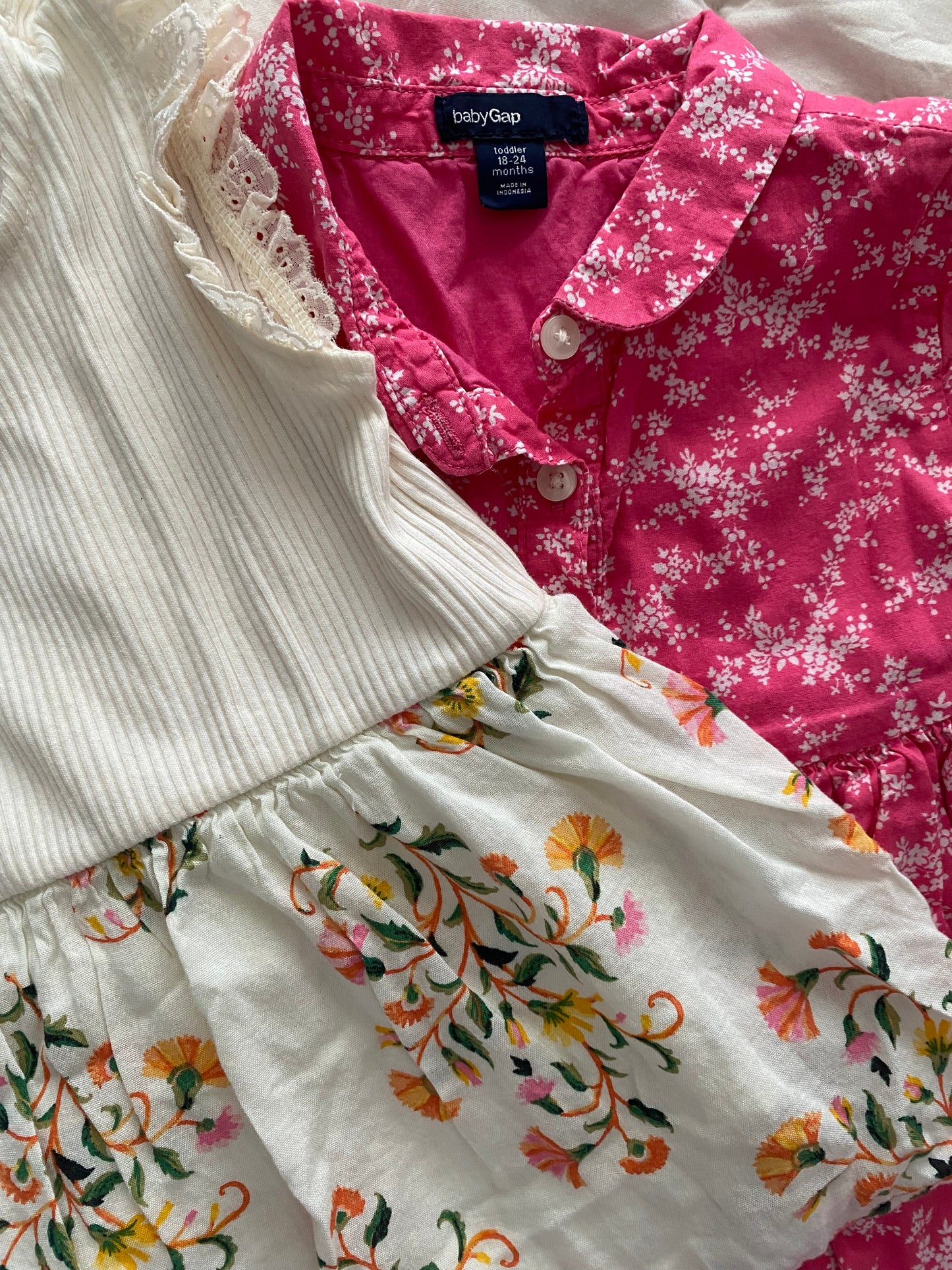 Seller 37 bundle of 2 dresses 18-24 mo GAP and Old Navy