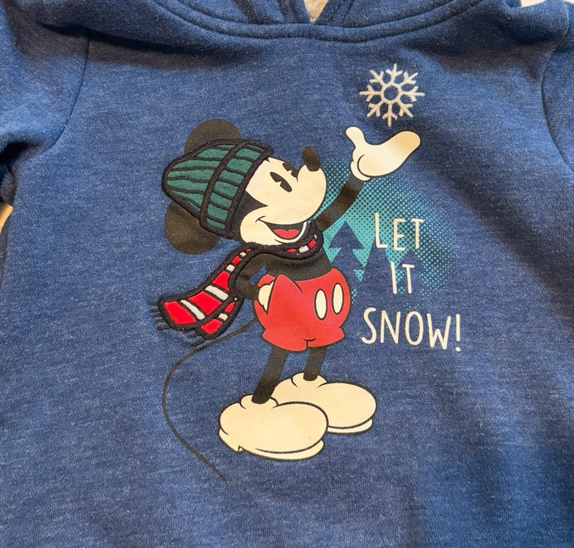 Seller #18 Disney Jumping Beans Mickey Hoodie 12M - 18M Reduced