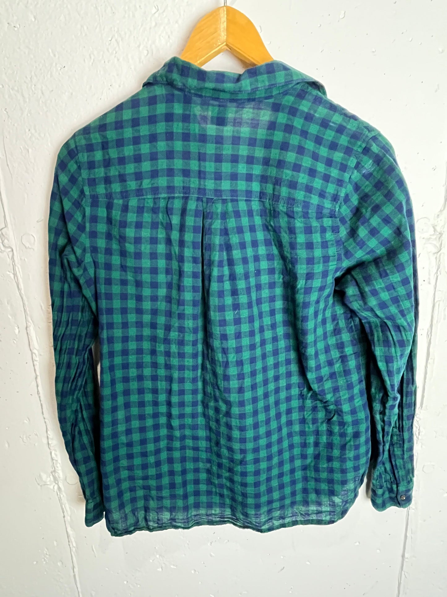 Seller 175- Old Navy Classic Shirt Plaid Button Up (Small)