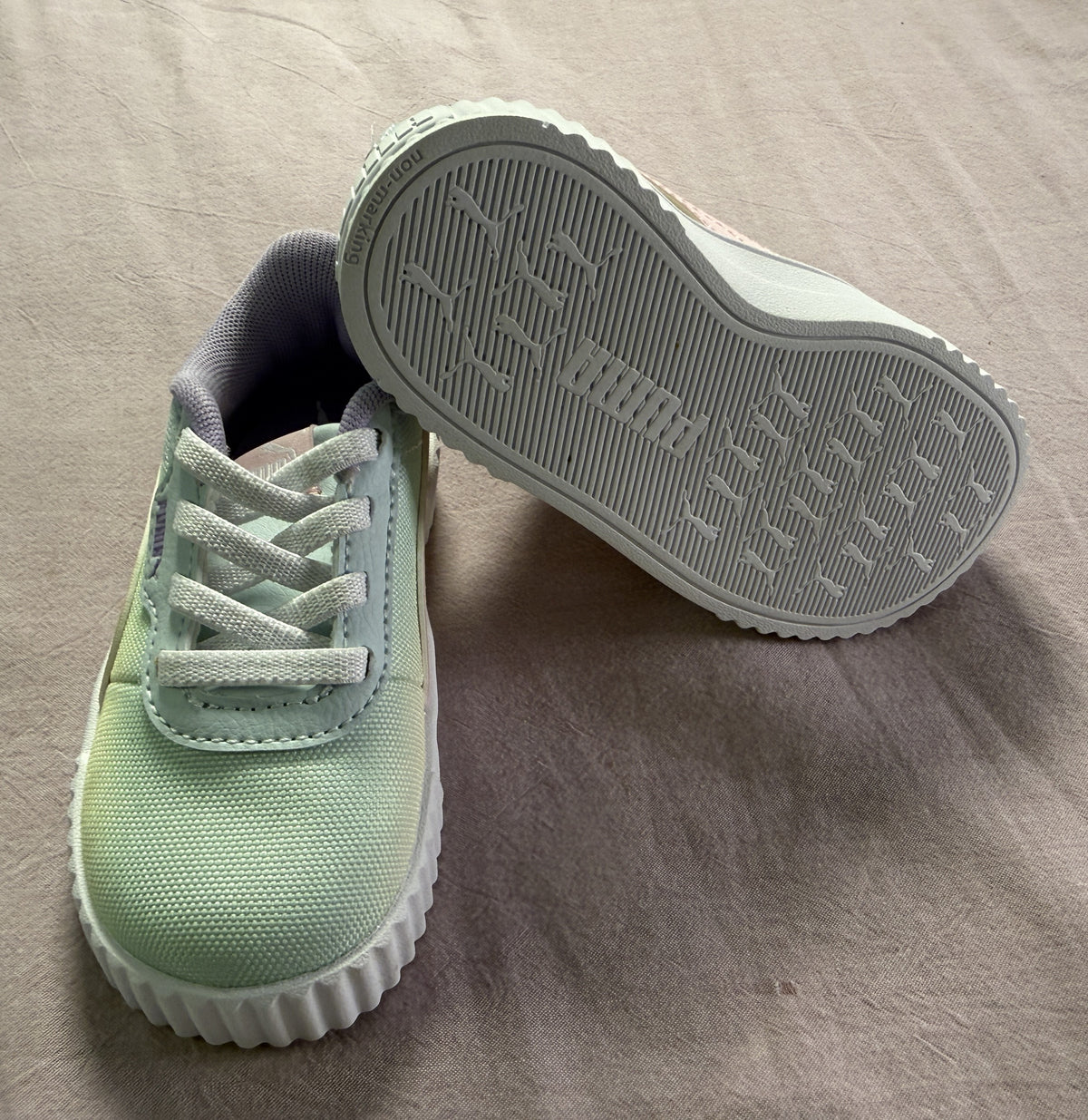 #103 Size 5 Rainbow Puma Sneaker