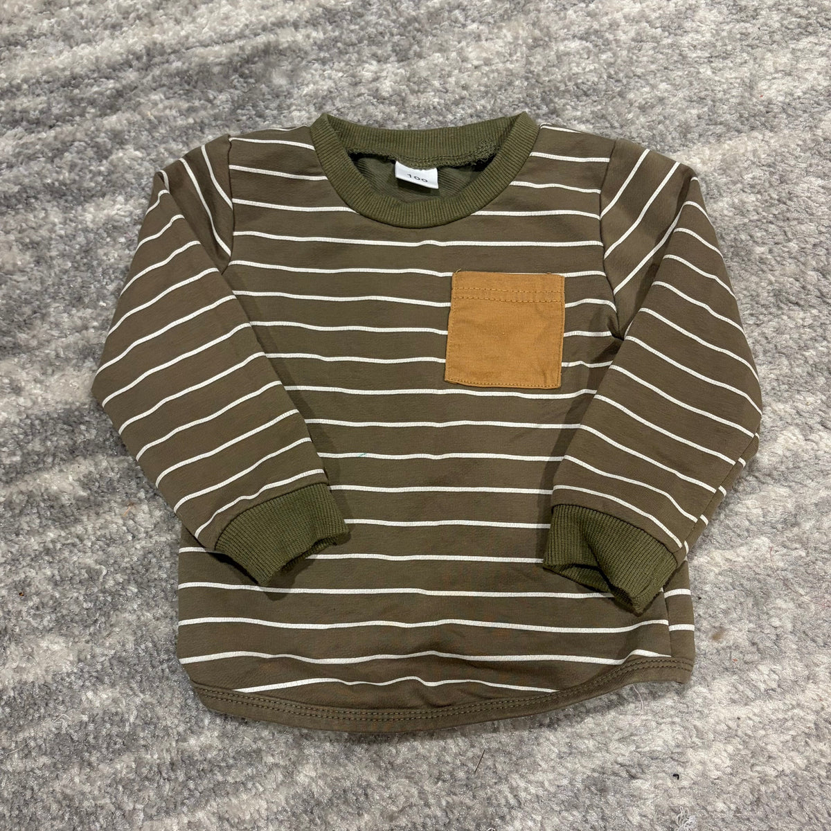 Seller #178 18-24 month Olive Green long sleeve/pant set
