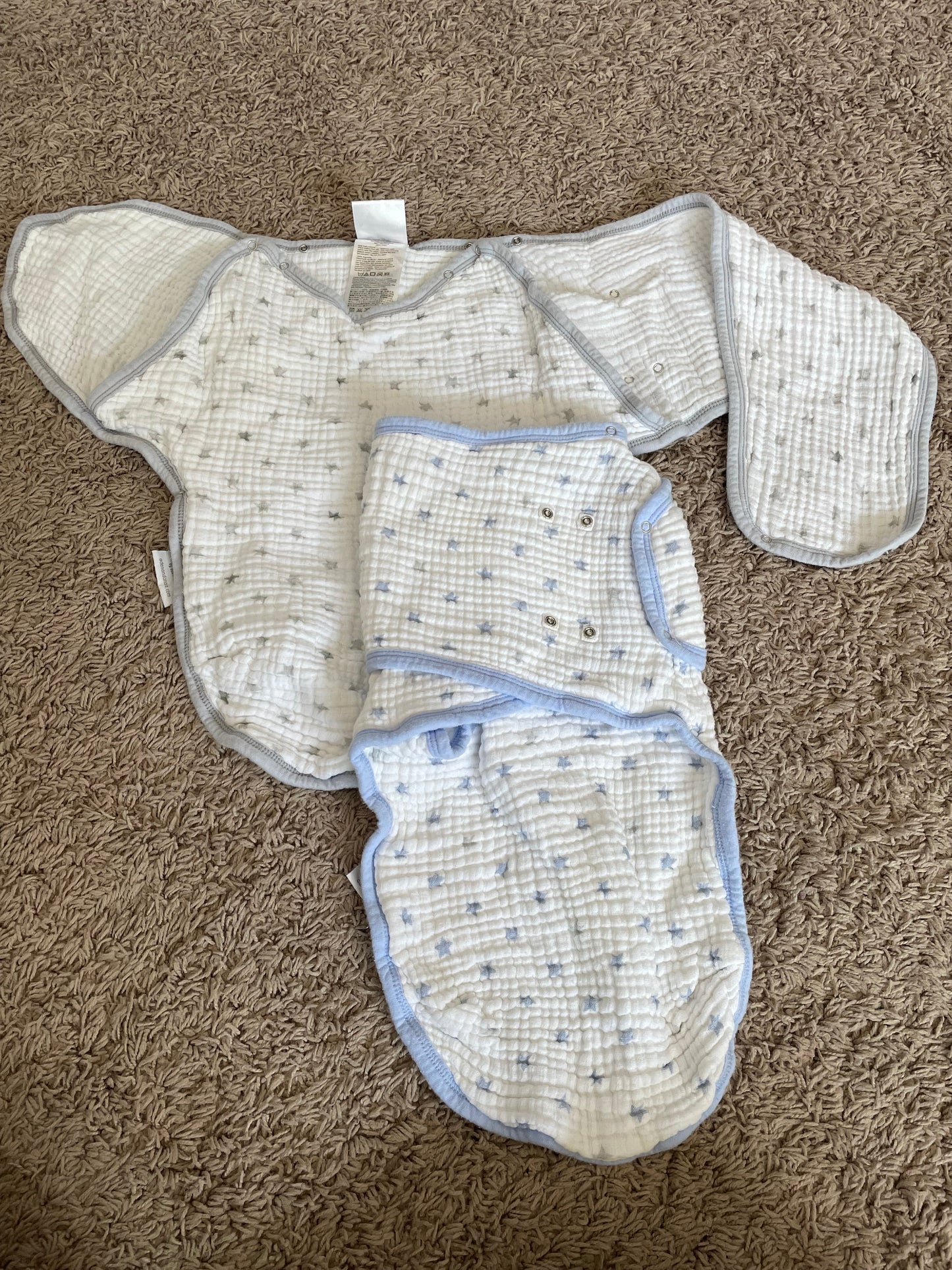 #187 Aden + Anais Muslin Snap Swaddle Bundle (2) - 0-3 months
