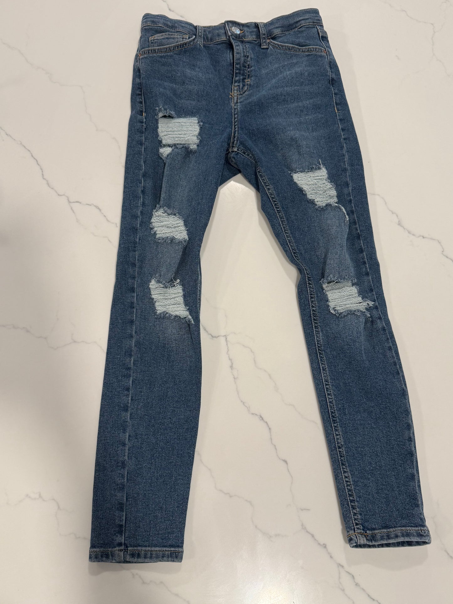 #42 Topshop Moto Jamie Jeans Sz 28