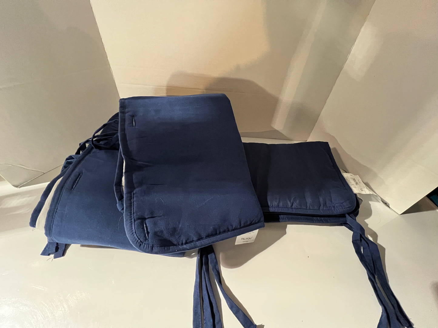 #98 Crib rail covers - Navy