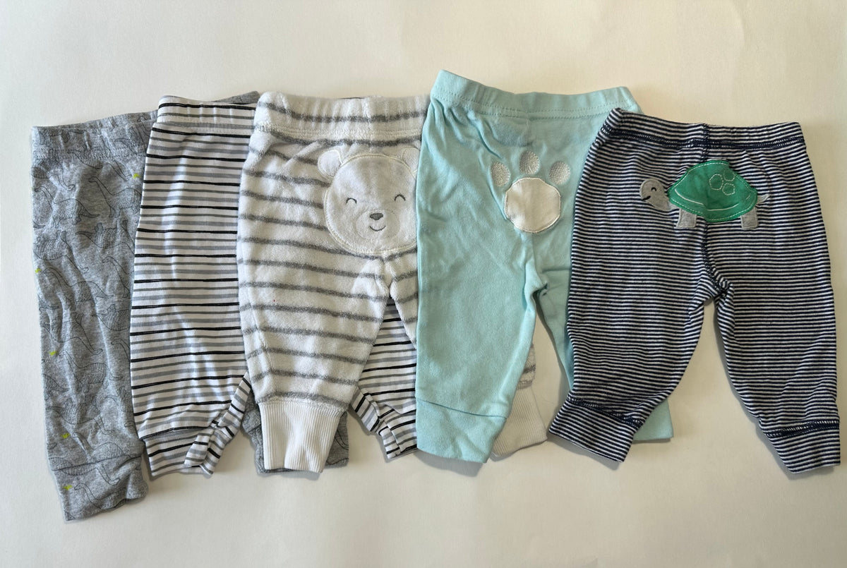 Seller 182. 3 months boys pants. See description for brands