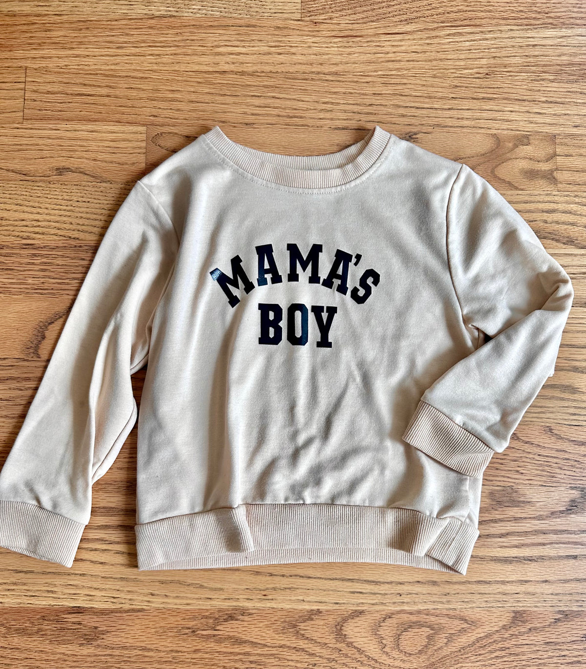 #98- Boys, Boutique, Mama’s Boys Light Sweatshirt- Size 5