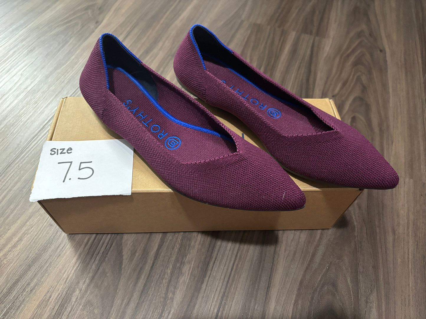 #77 - 7.5 - EUC Rothy's - Womens Purple Points