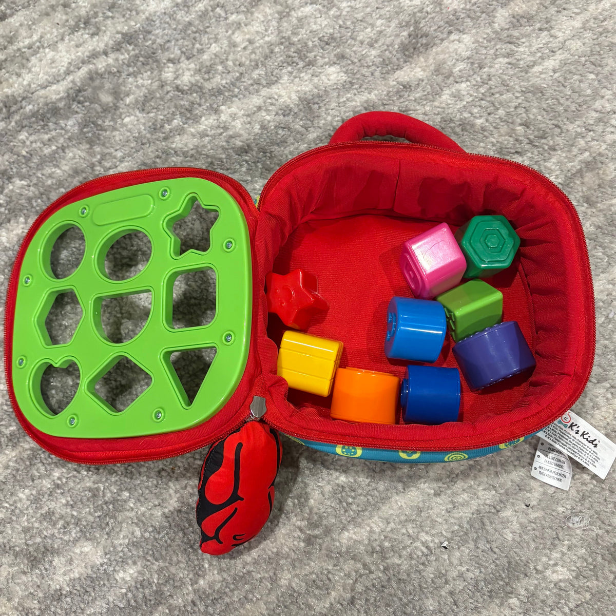 Seller #178 Fabric shape Sorting Toy