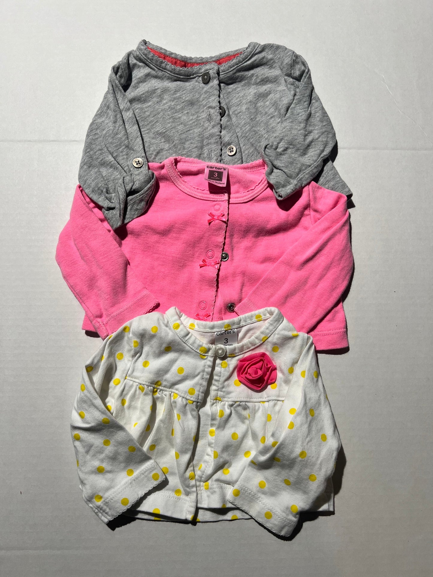 #98 Girls 3mo Cardigans