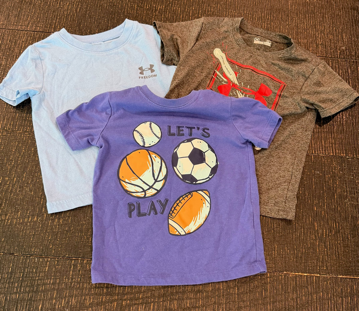 #66 Boys 2T Under Armor UA Shirt Bundle