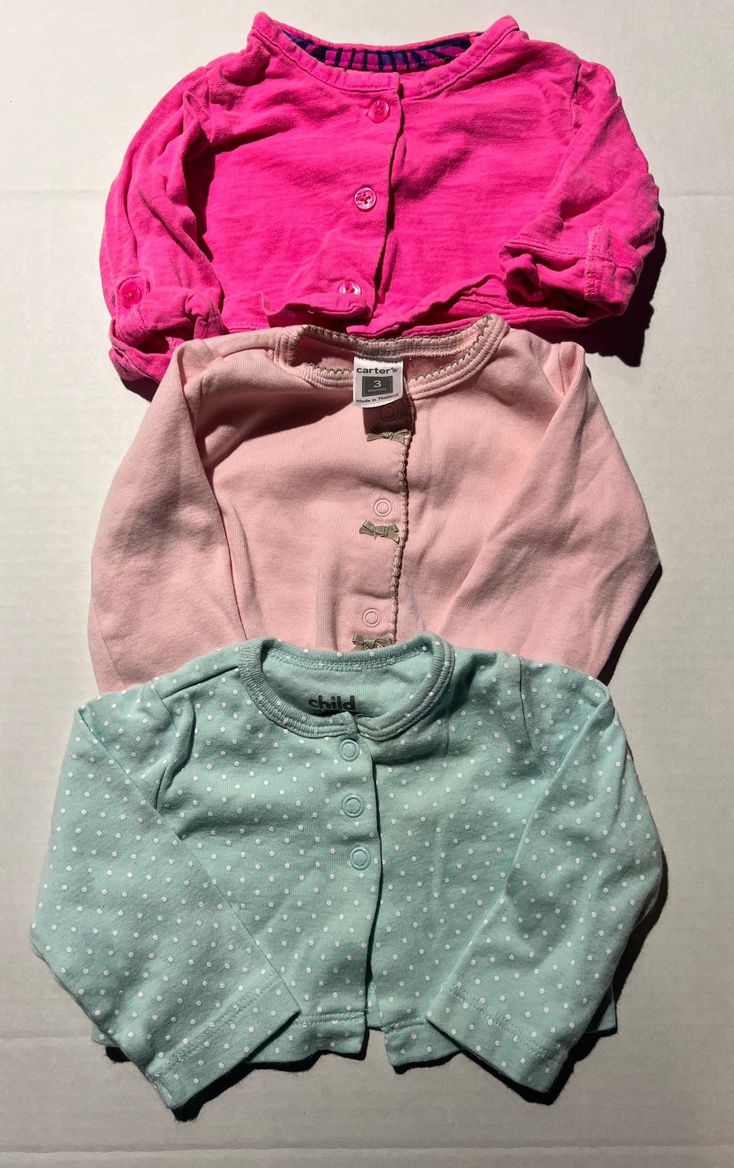 #98 Girls 3mo Cardigans
