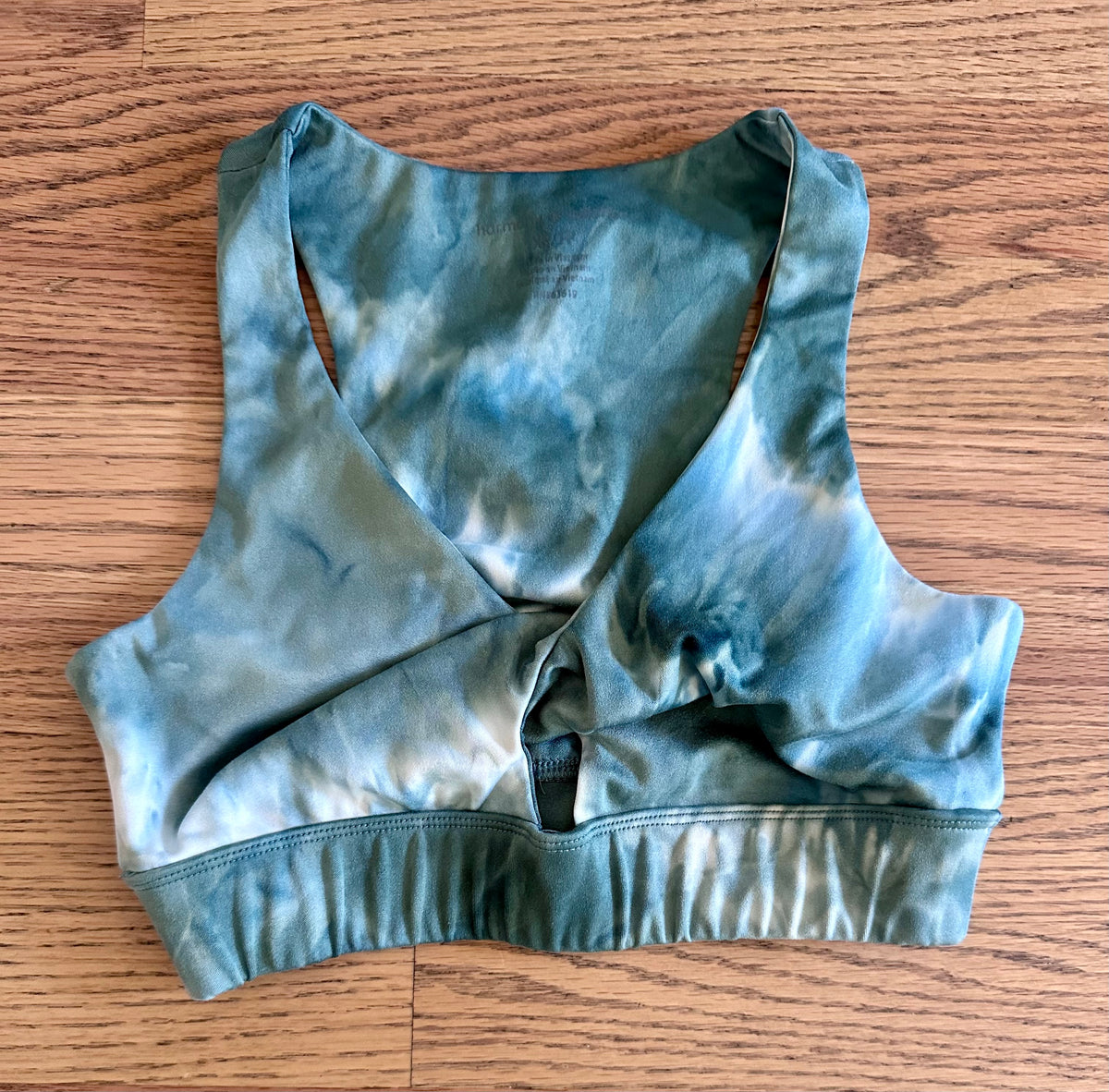 #98- Women’s, Harmony, Green Sports Bra- Size XS