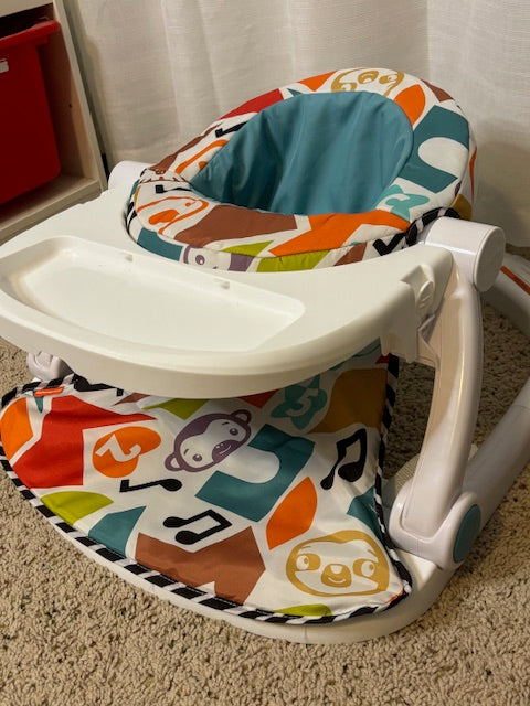#210 Fisher-Price Portable Baby Chair Sit-Me-Up Floor Seat