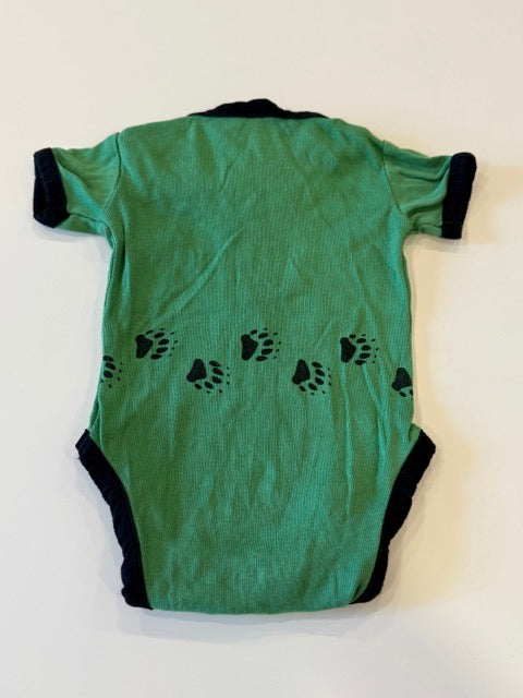 #9 - Lazy - Blue/Brown My Horse Rocks & Green/Black Little Booger Bear Onesies Infant's SIZE 6M