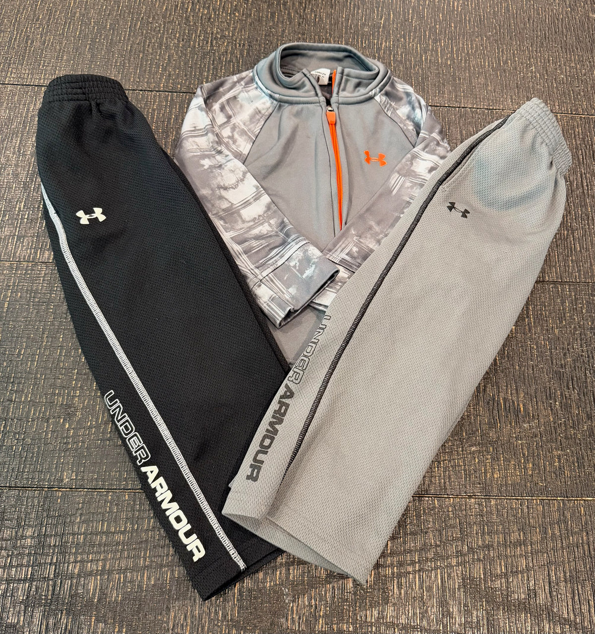 #66 Boys Under Armour UA Jacket and Pant Bundle (all 2T)