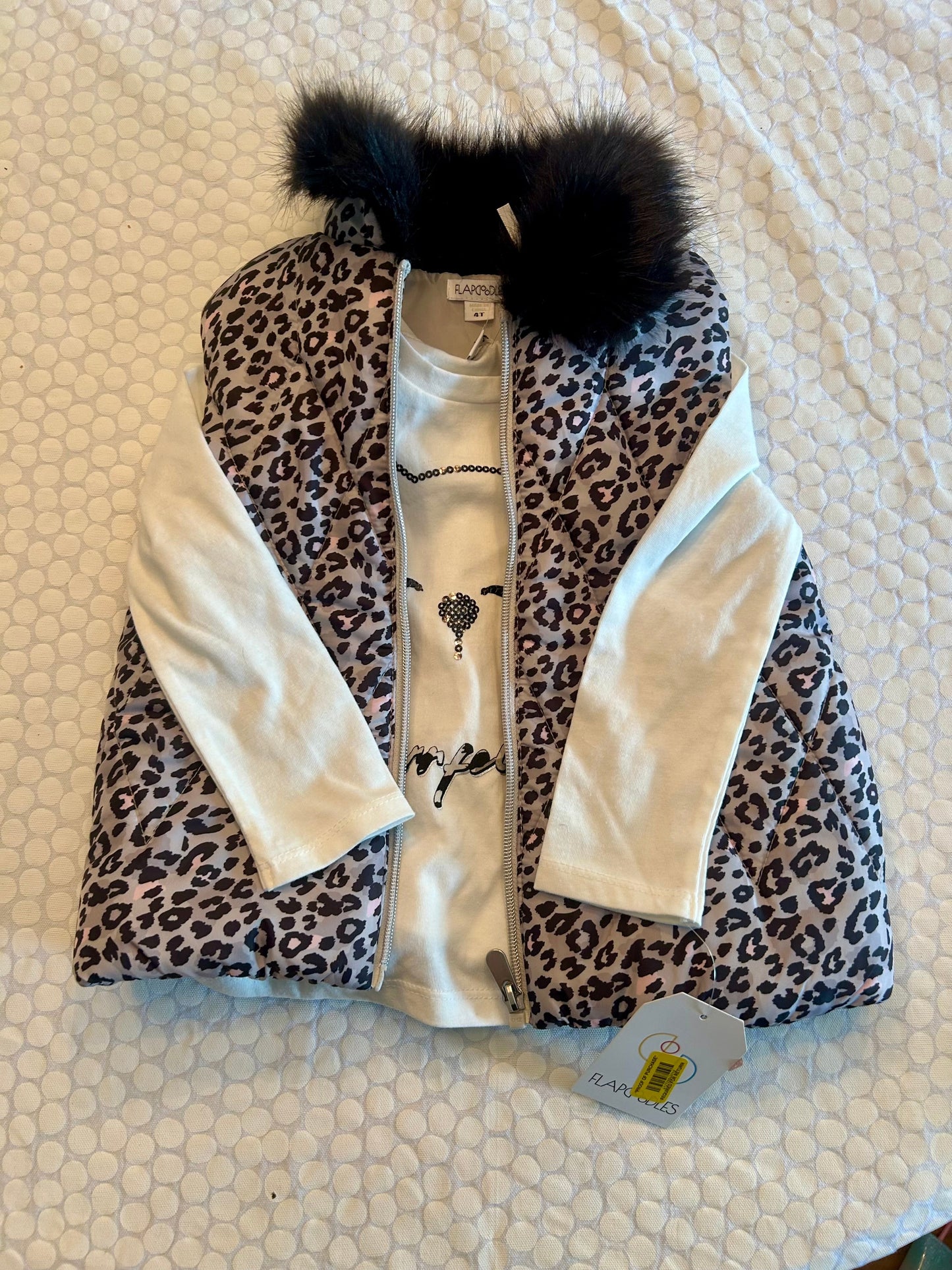 136 NWT flapadoodles shirt and vest