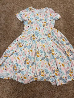 #73 girls size 8 floral dress