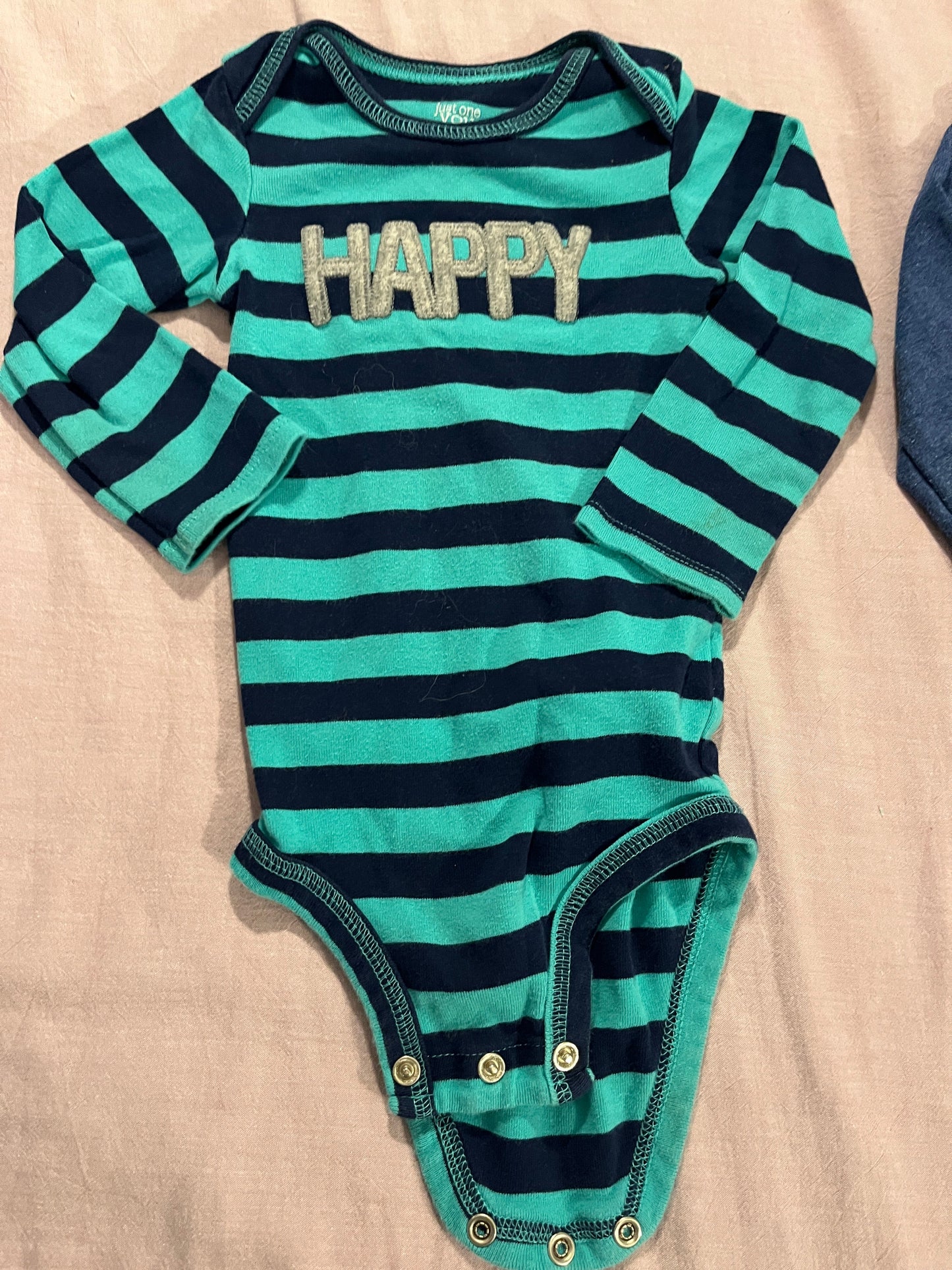 #211 12m Happy/Stripe Bundle
