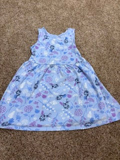 #73 girls size 6 Disney frozen dress, light purple