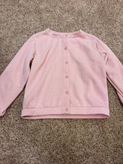 #73 Girls size 8 cardigan, pink