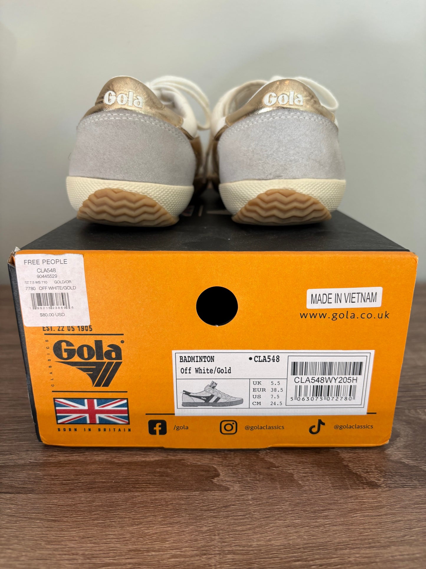 Seller #172 REDUCED Gola Badminton Sneakers, women’s 7.5