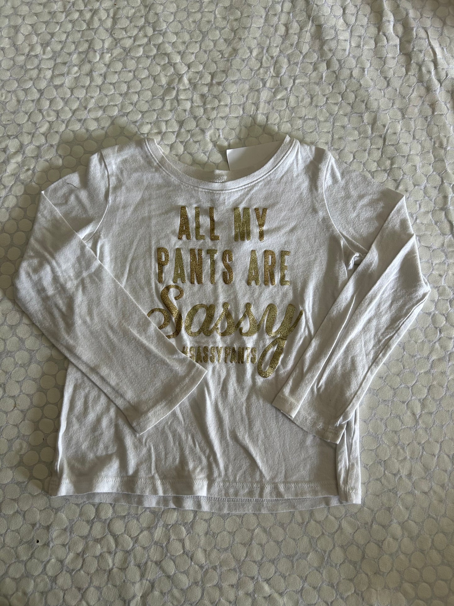 136 NWT Childrens Place Long Sleeve Shirt 4t