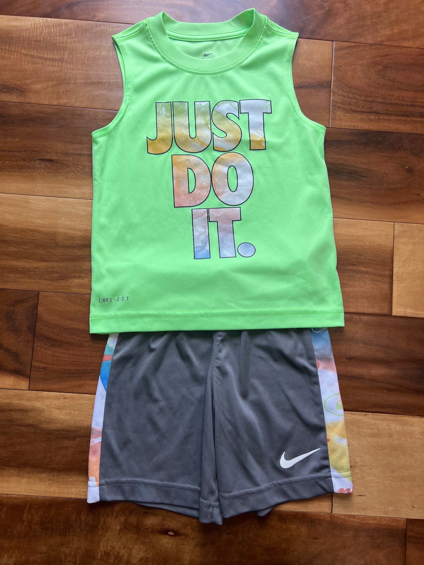 Seller #72 Boys size 4 XS Nike Tank Short Set - EUC - DriFit - Athletic