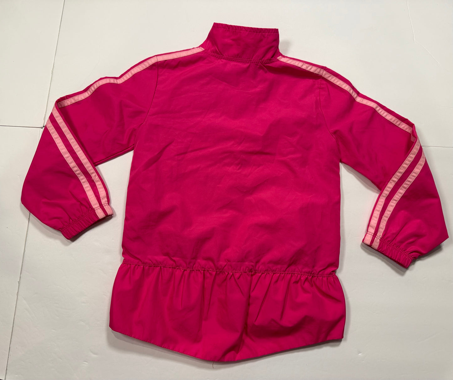 #141 Girls 4T Adidas Lightweight Hot Pink Jacket