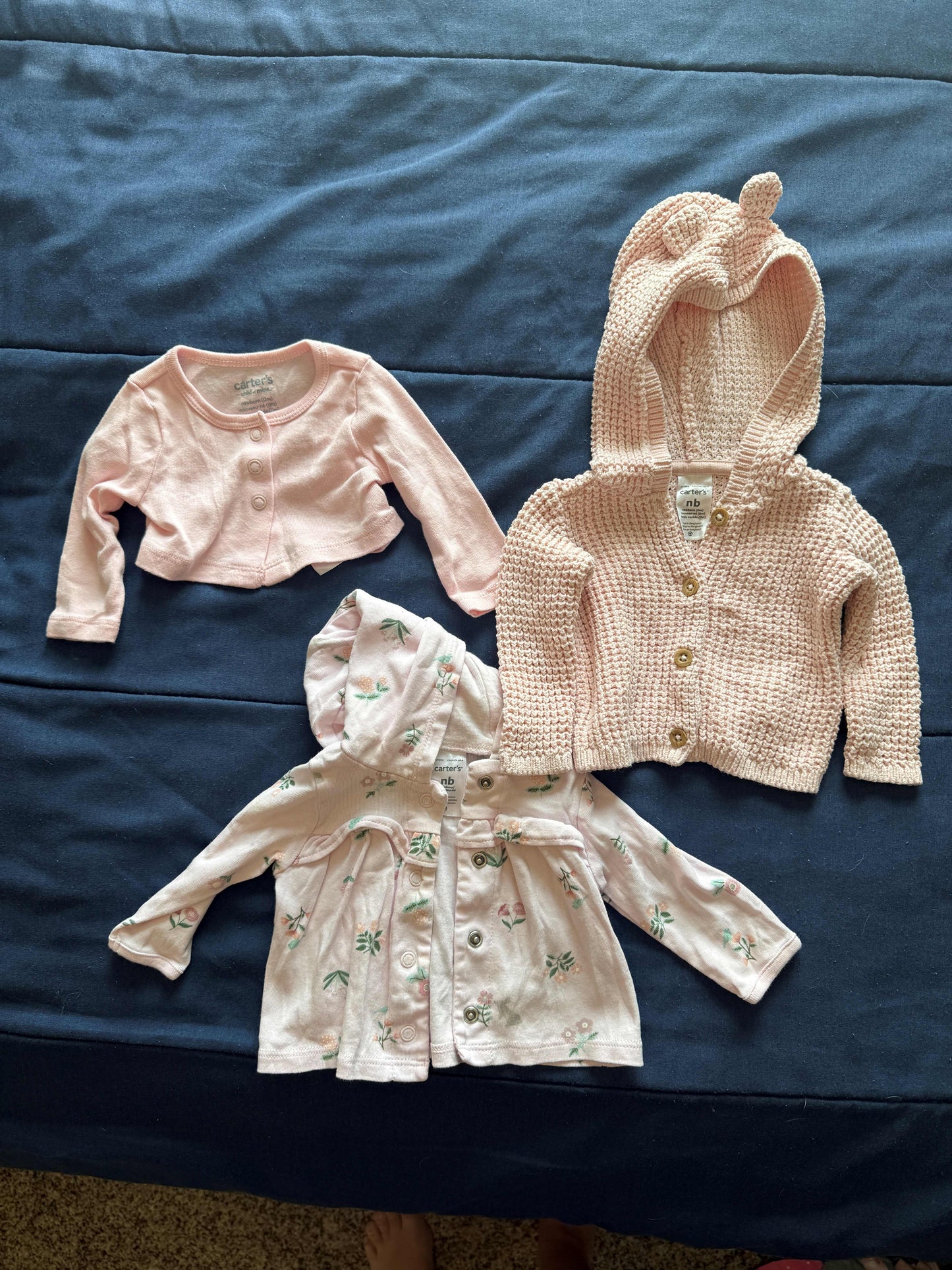 SELLER #6 Newborn Girl Sweater Bundle