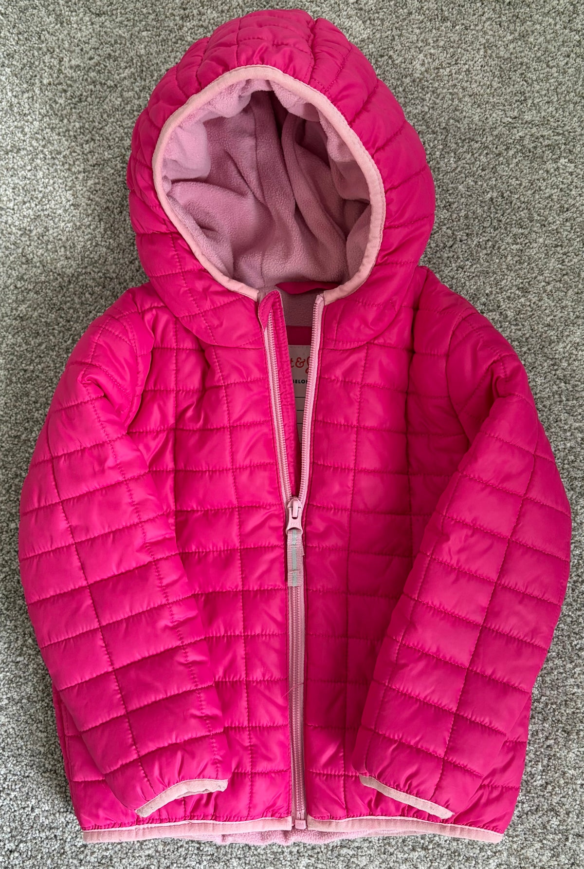 Seller #178 Cat and Jack pink winter jacket size 4T