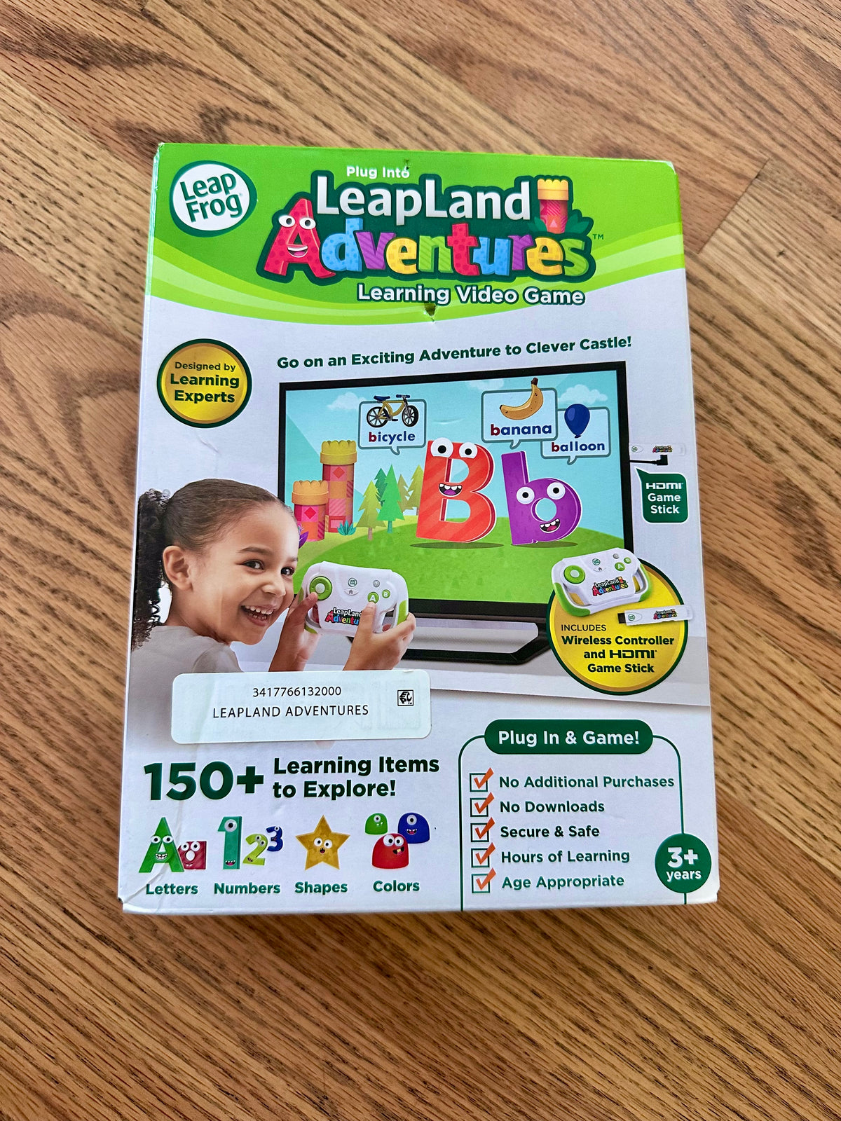 #98- Leap Frog, Learning Video Game, Ages 3+