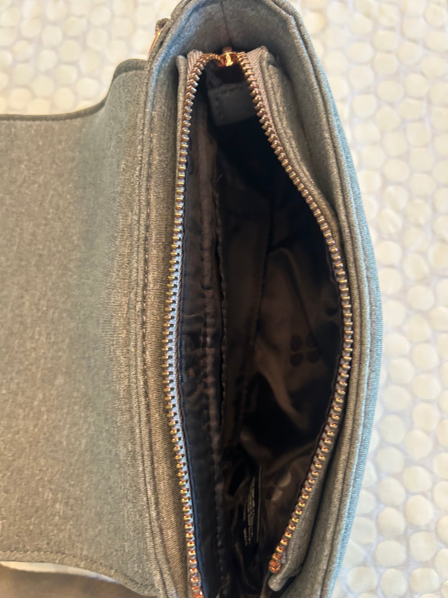 136 EUC Sweaty Betty crossover/Fanny pack purse Grey