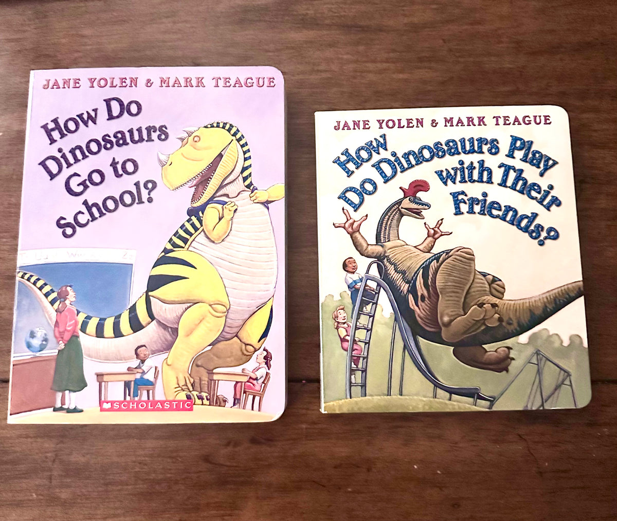 #98- How Do Dinosaurs Books