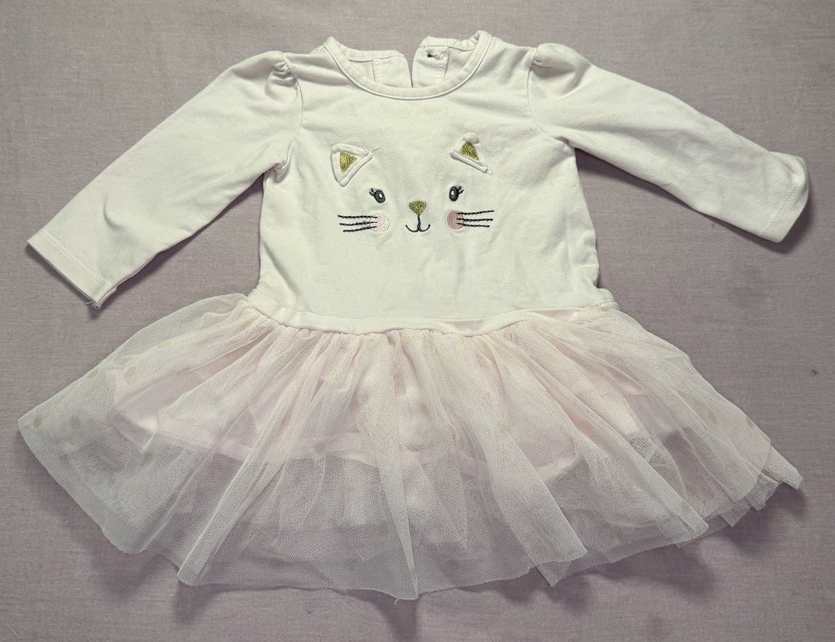 #103 12m Cat Tutu Dress