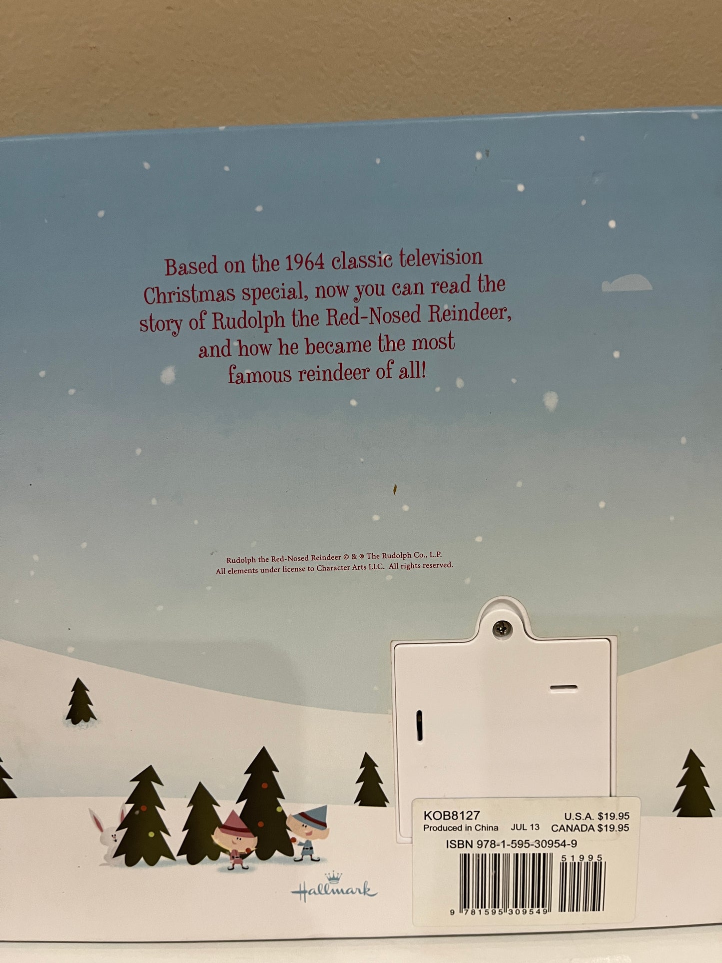 135 Recordable Rudolph story books, BN hardback book