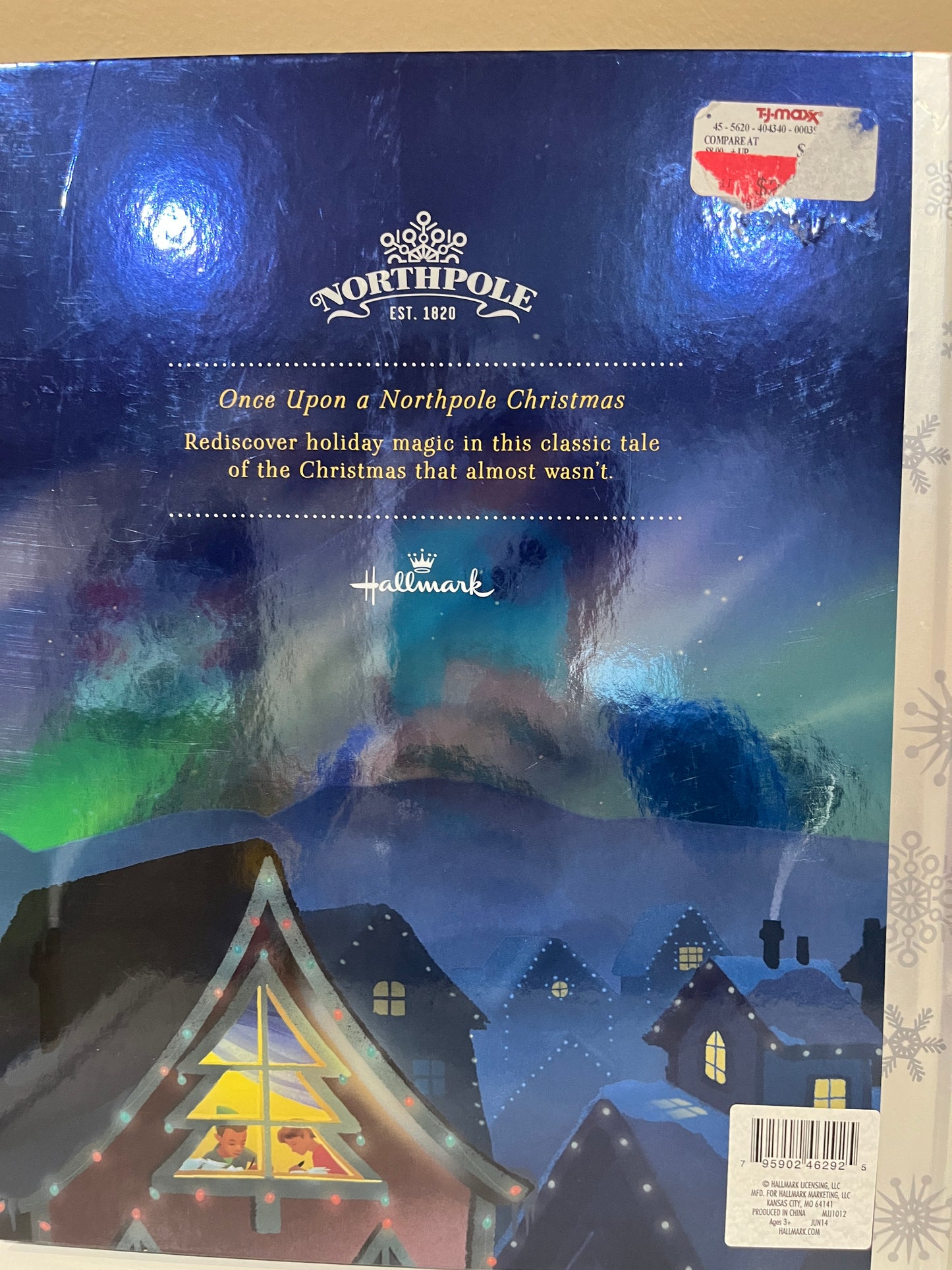 135 (2 books) multiple pictures Rudolph... Hardback interactive book and Once Upon A Northpole... hardback book, both LN