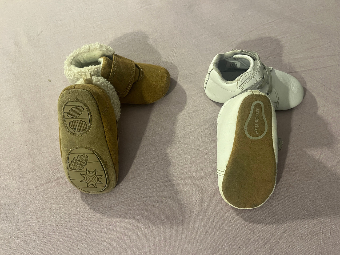 #211 REDUCED Tan/White Walker Shoe Bundle