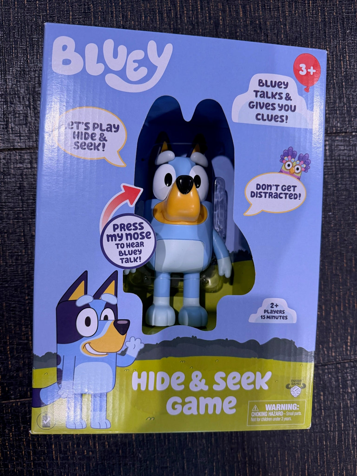 #66 Bluey Hide and Seek Game NIB