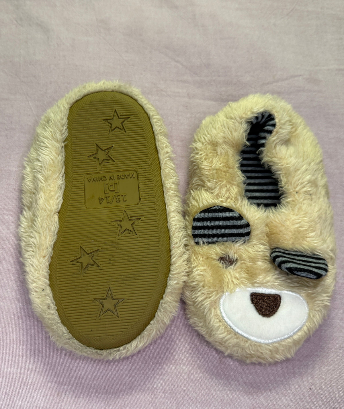 #103 Size 5 Puppy Dog Slippers