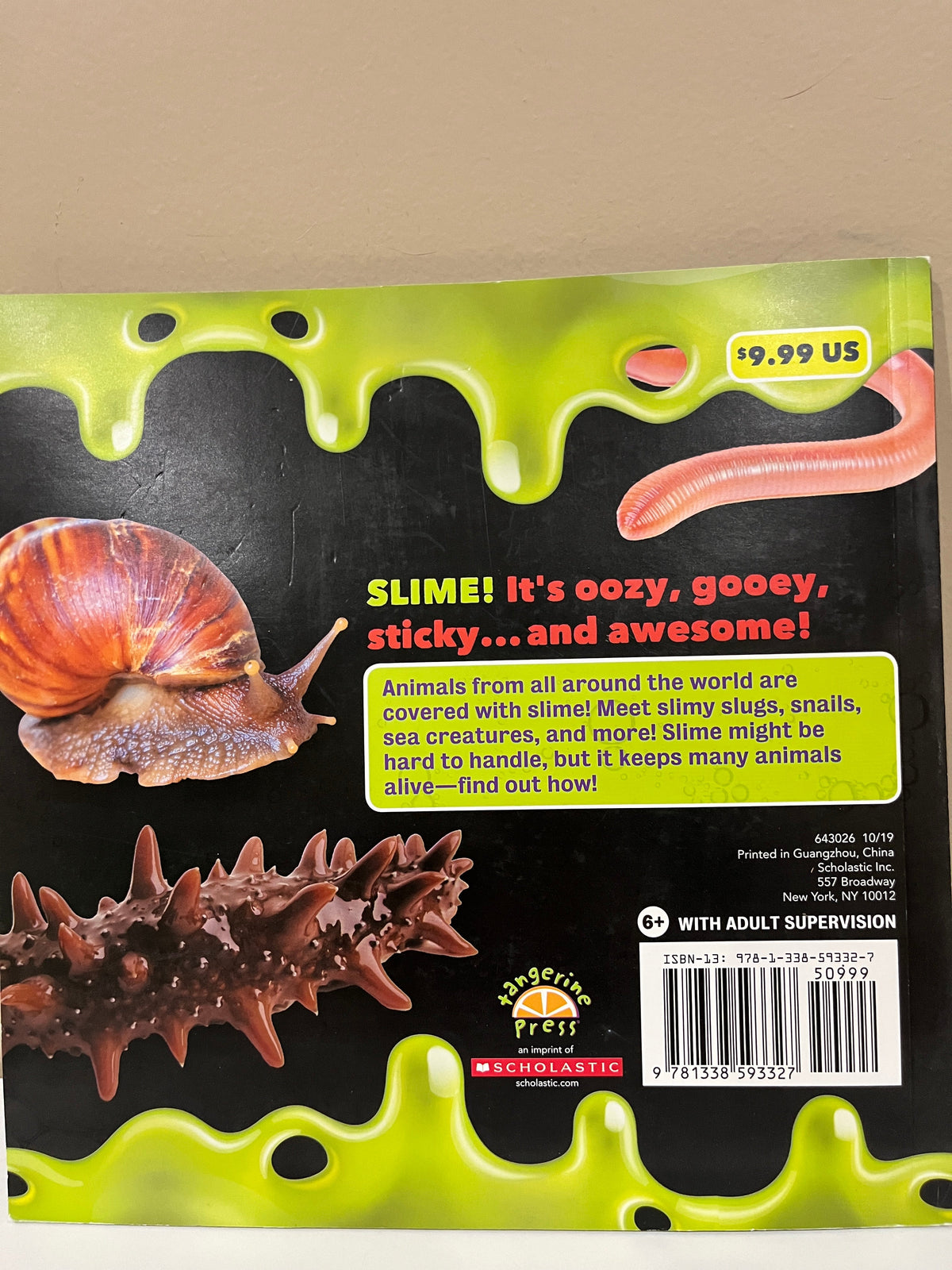 135 Slimy Animals and Sea Bunnies both paperback, BN except missing little animal it came with. multiple pictures