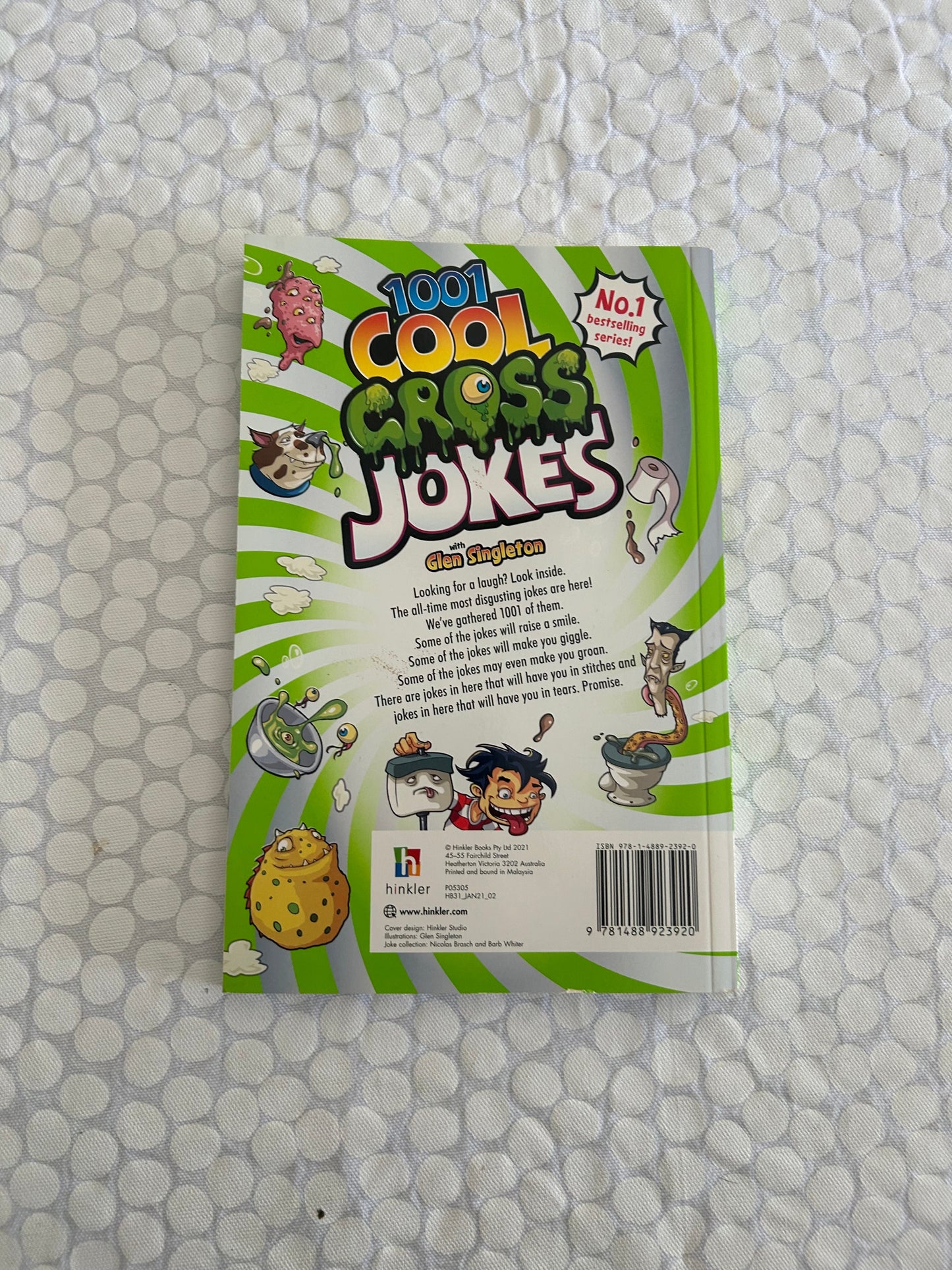 136 new book - 1001 cool gross jokes