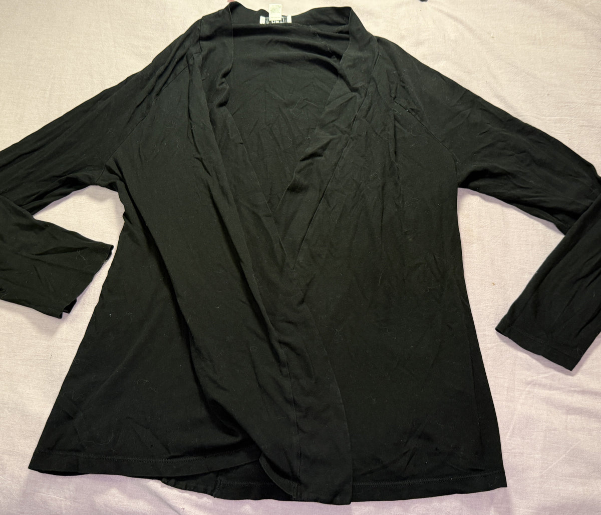 #103 L Loft Black Wrap