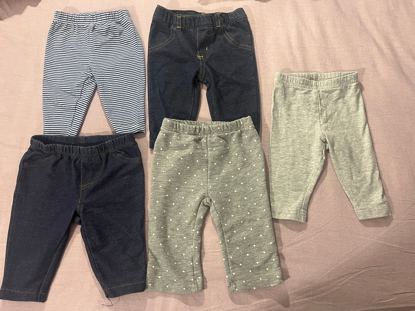 #211 REDUCED 3m Girls Pants Set