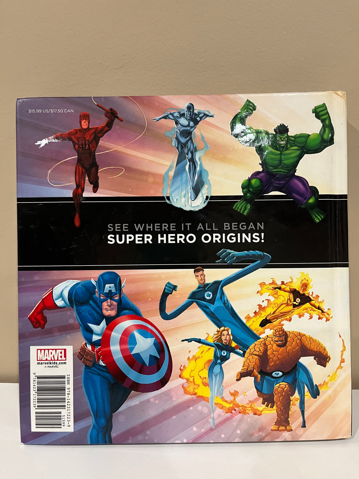 135 total of 3 books what is the story of batman?, I can read Level 2 hardback book, Marvel super heroes hardback book, ln