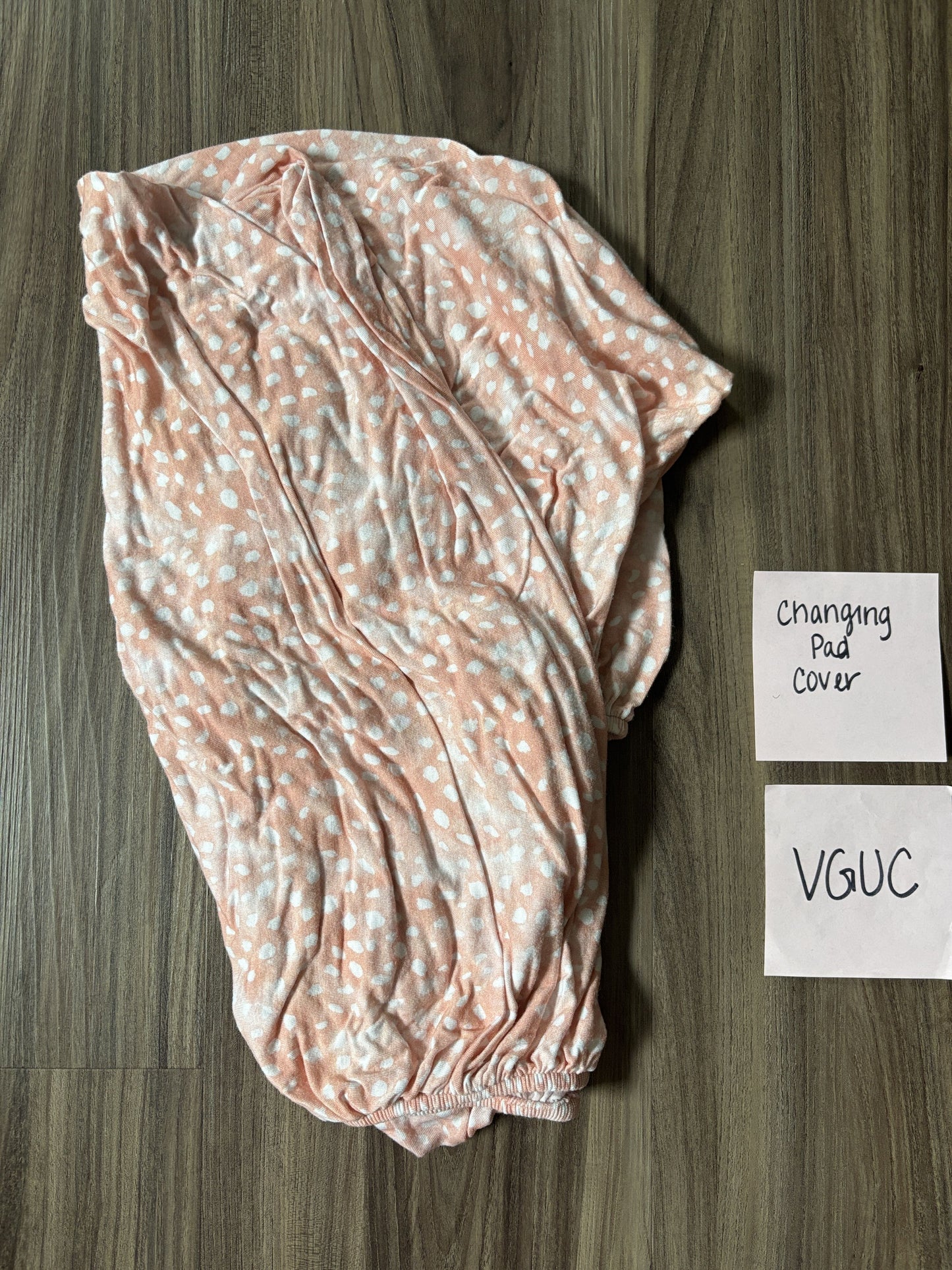 #138 - VGUC Bamboo (Milk + Coco) Changing Pad Cover