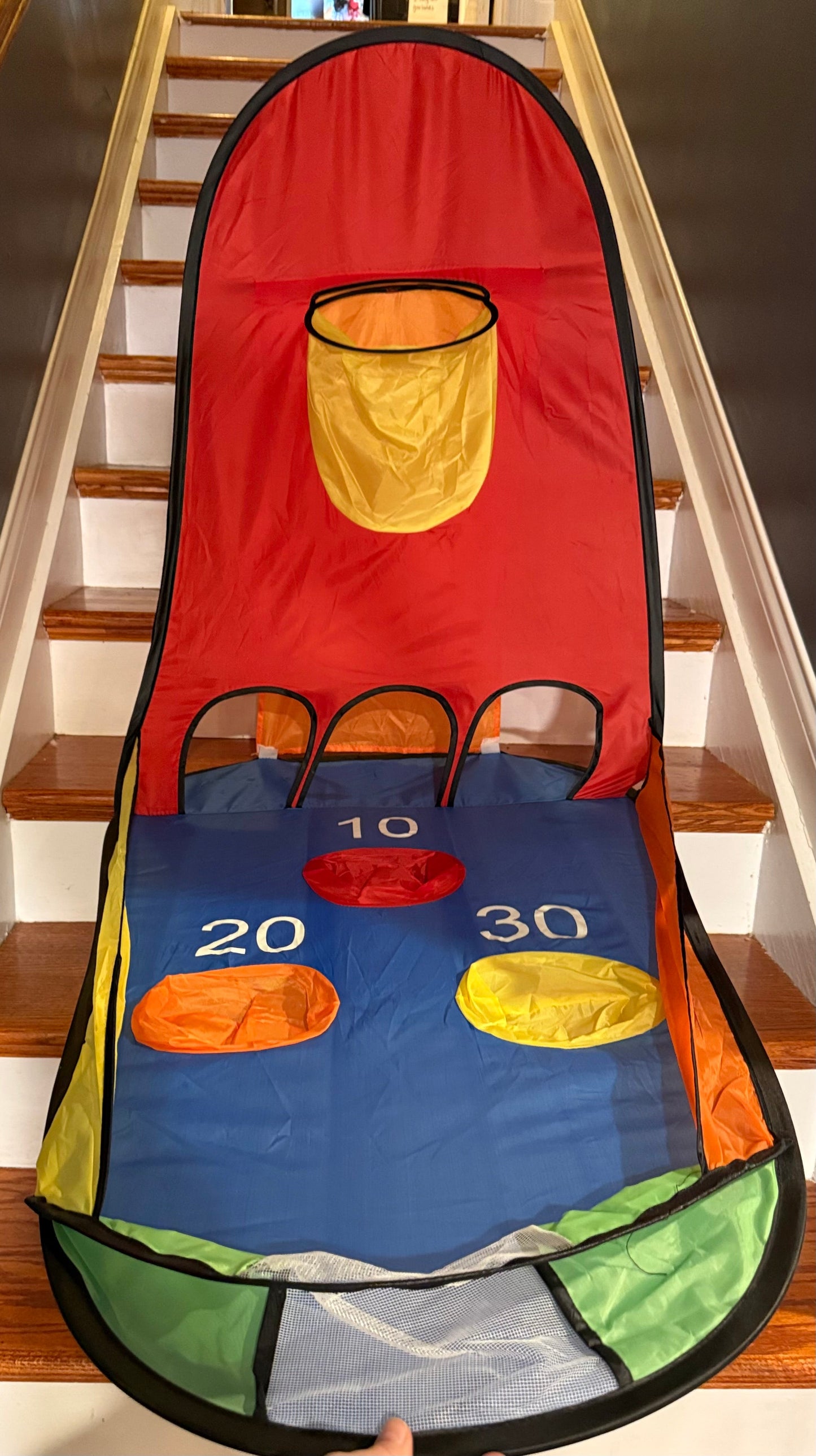 #141 Pop up Skee Ball Type Game with Balls