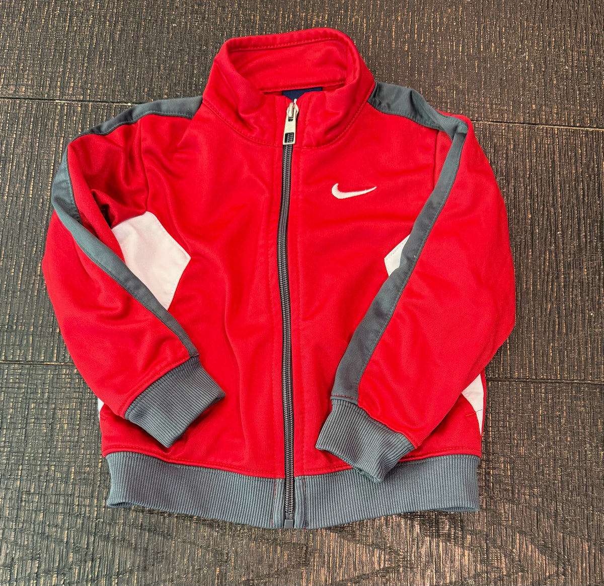 #66 Nike Boys 24M Red Jacket