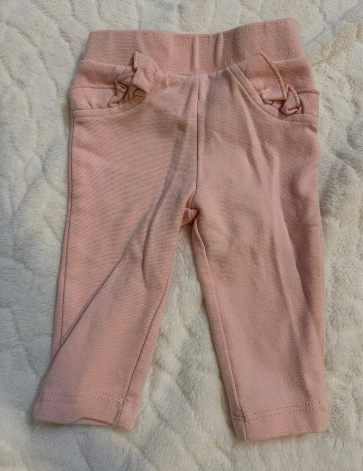 #53 baby girl pants size 3-6M